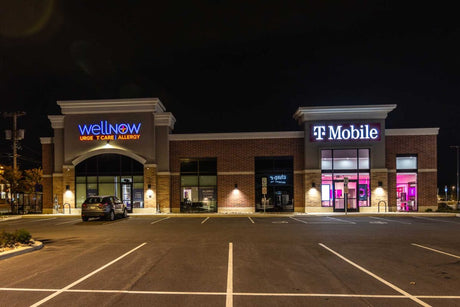 What is an LED parking lot lighting solution?