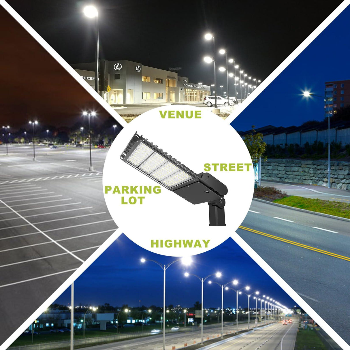 LED Area Light Applications