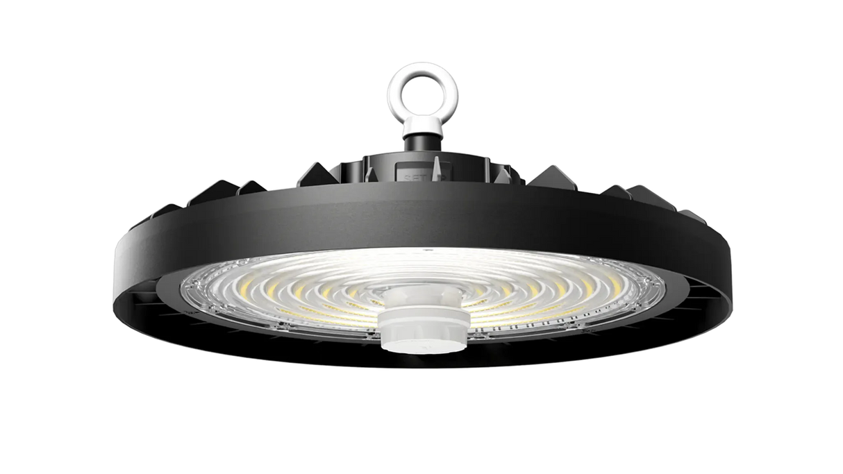 HYLELE HB12 LED UFO High Bay Light – Energy Efficient Warehouse & Industrial Lighting