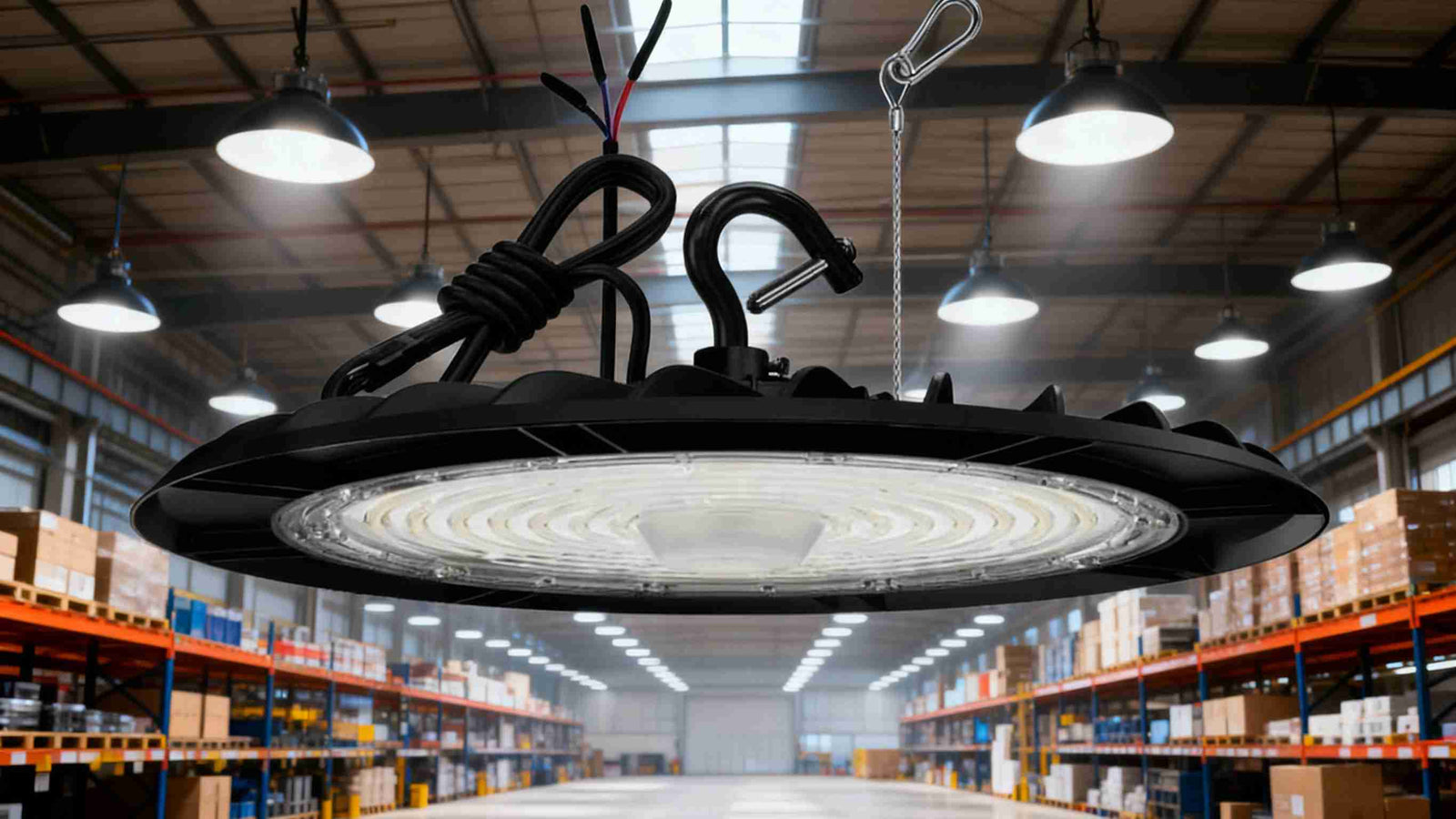 What types of warehouse lighting are there