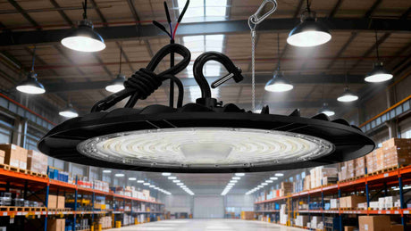 What types of warehouse lighting are there