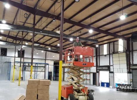 What is warehouse lighting?