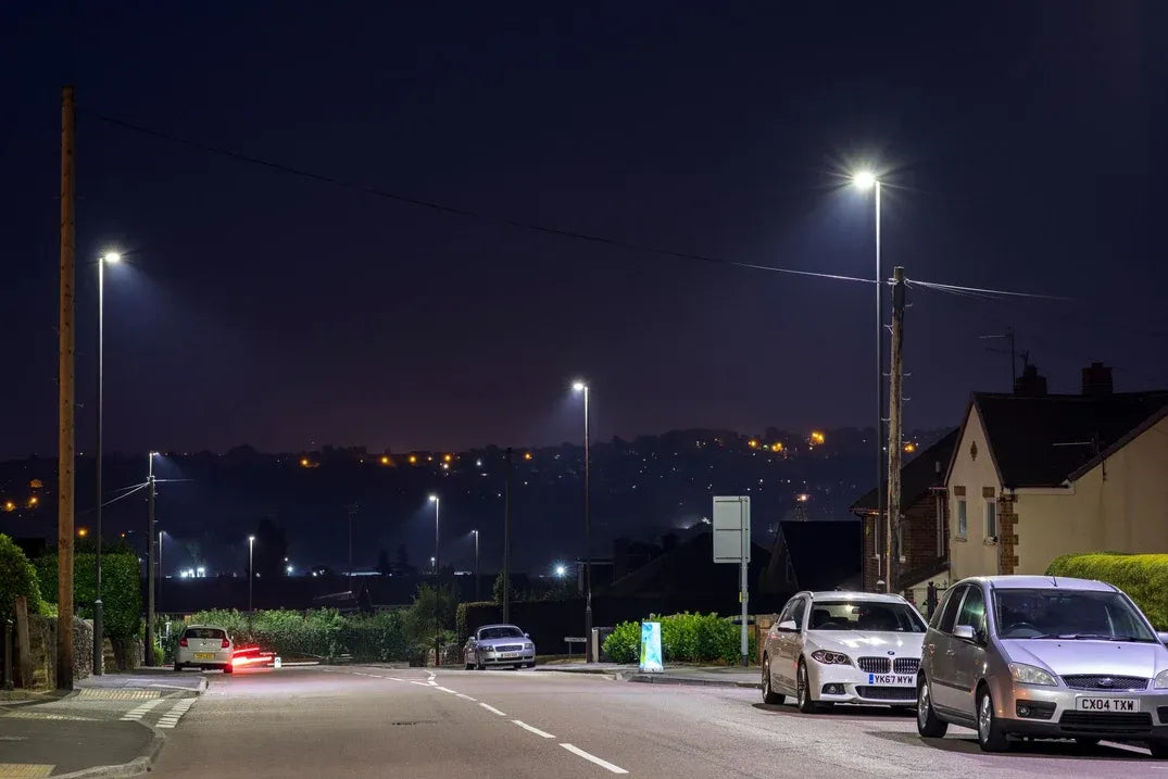 Title: Reducing Light Pollution with Full Cutoff LED Street Lights