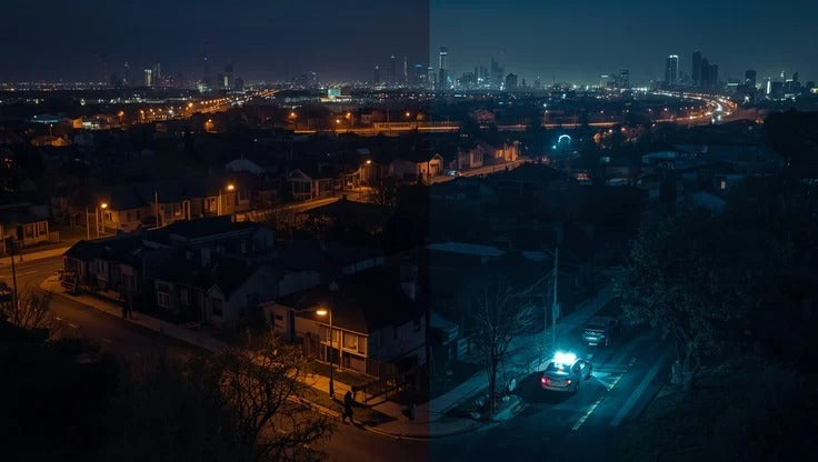 The Role of LED Street Lights in Residential Areas