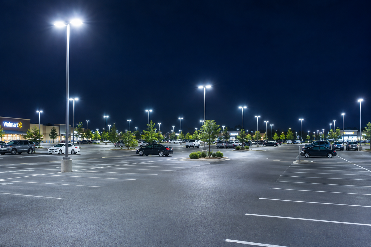 Why the HYLELE 300W Parking Lot LED Light Is a Game-Changer for Commercial Outdoor Lighting
