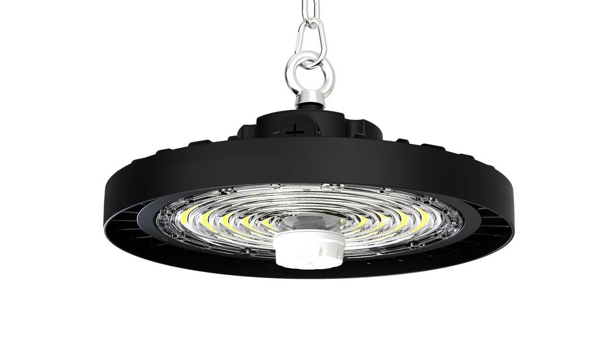 HYLELE HB12 LED UFO High Bay Light – Energy Efficient Warehouse & Industrial Lighting